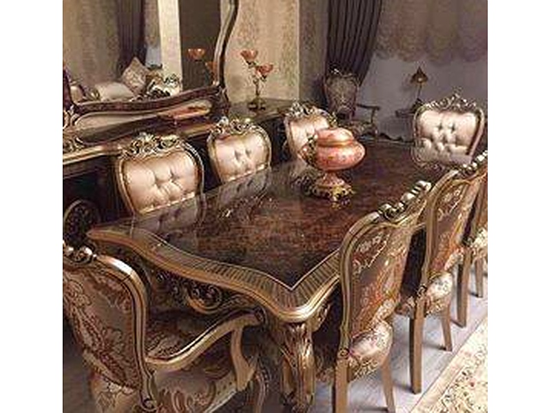 Mesa de Comedor Estilo Colonial México