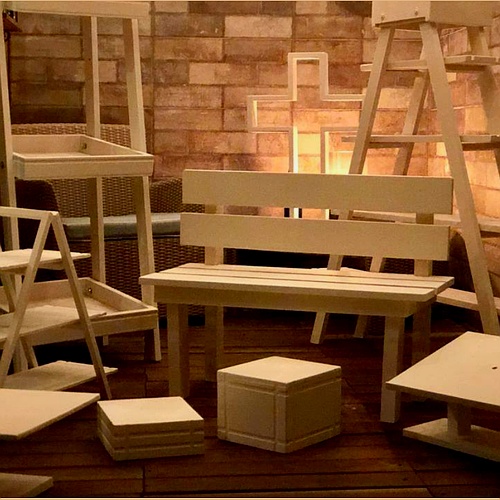 Muebles para Mesas de Ambientación
