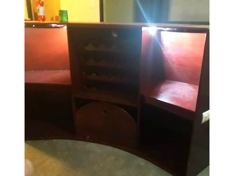Mueble Auxiliar Caoba México