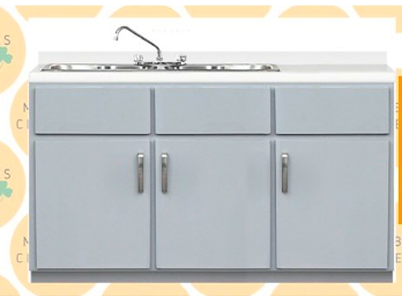 Mueble auxiliar blanco México