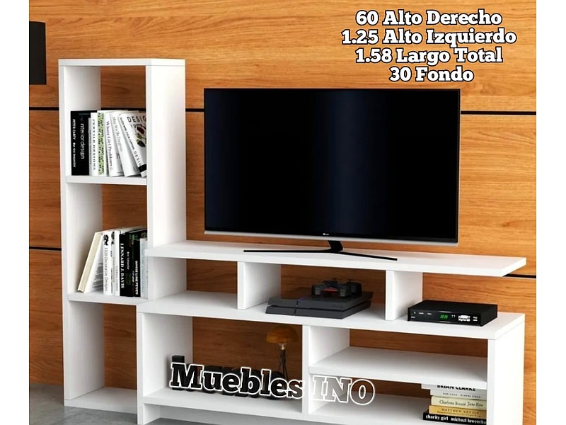 Mueble para Tv blanco Mexico Muebles INO Mayoreo y Menudeo