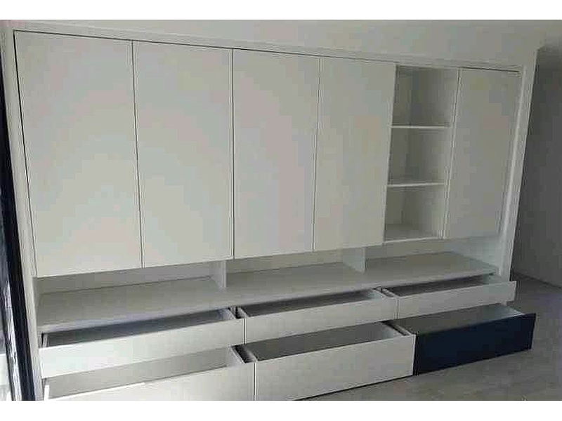 Closet blanco para habitaciones México Muebles Por Diseño VyA
