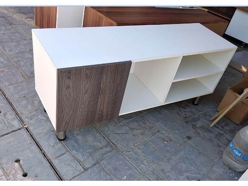 Perchero de color blanco para salas México Muebles Por Diseño VyA