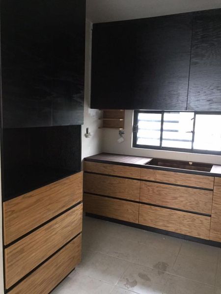 Cocina / Madera de Encino / Herrajes Blum
