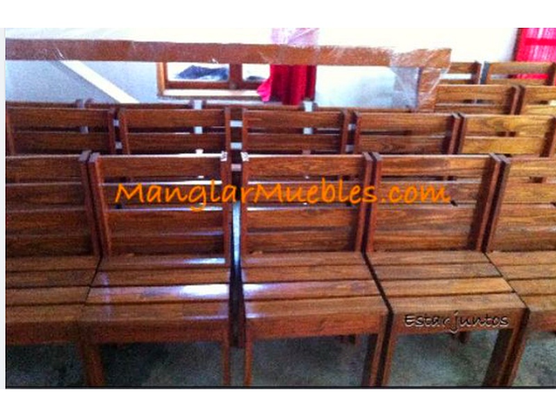 Silla Madera Caoba México