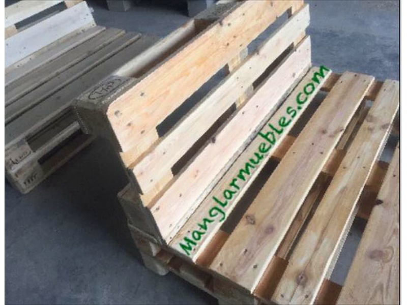 Silla Larga Madera Natural México