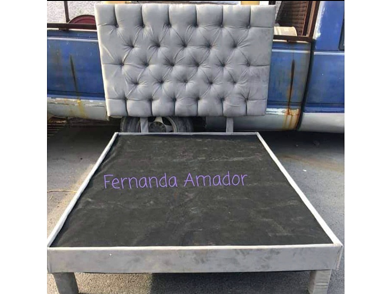 Cama color gris Mexico