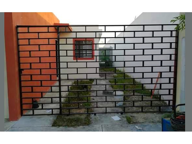 Portón Sencillo de Aluminio México