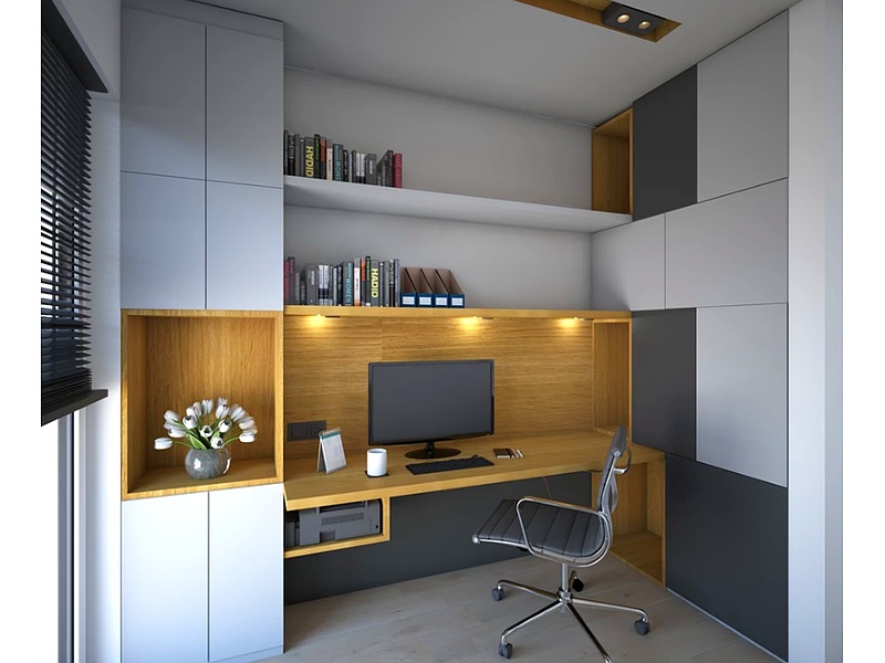 Estantería + escritorio México HOP Muebles de oficina
