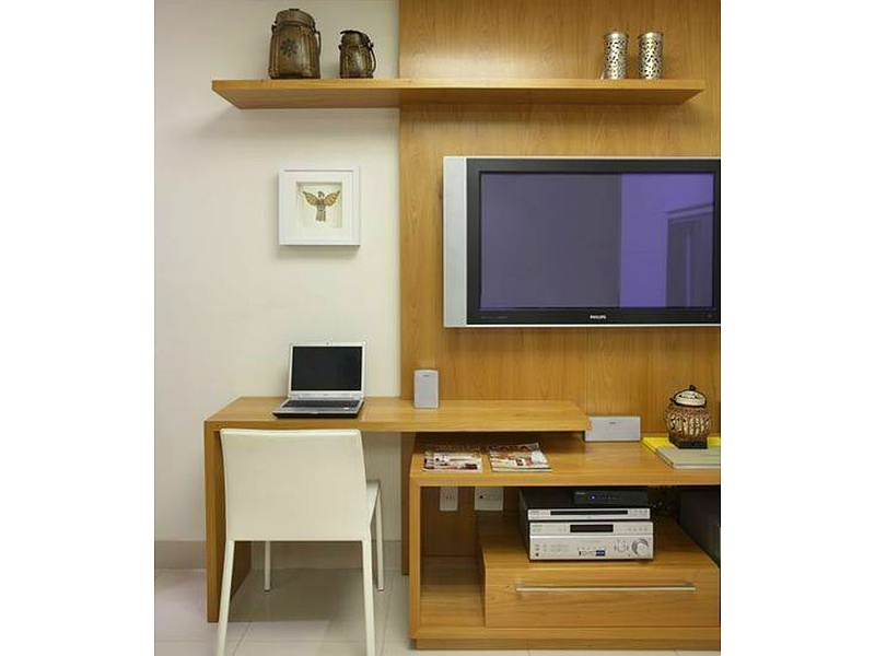 Mueble TV + escritorio México HOP Muebles de oficina