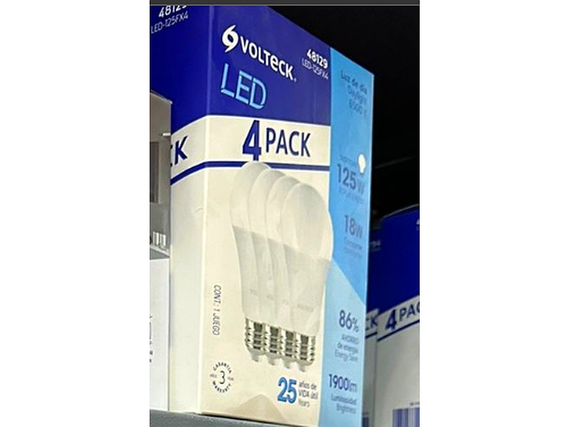 Set de cuatro focos led Mexico