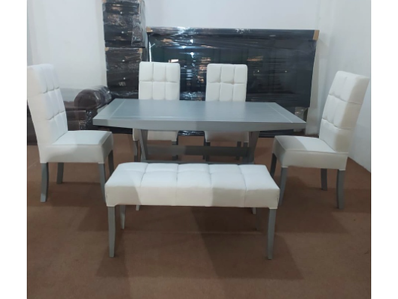 Comedores de 4 sillas Aguascalientes KIVA muebles saldos y remates