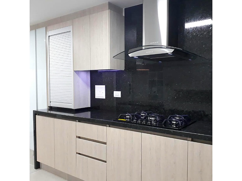 Mueble de Cocina Fresno Negro México