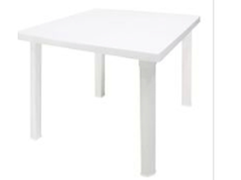 Mesa de comedor en color blanco México MUEBLES MUNDO IN.