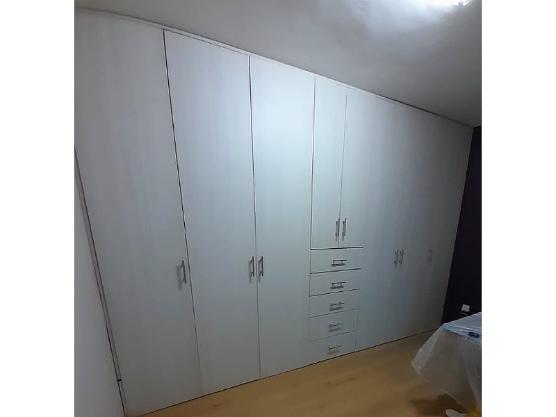 Closet grande color blanco Mexico Muebles zamora