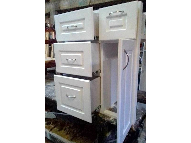Mueble auxiliar blanco para cocina Mexico Muebles sobre diseño jesse