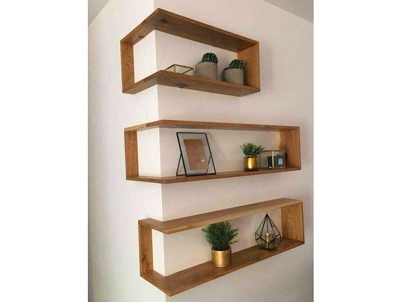 Repisa de madera para sala Mexico Muebles sobre diseño jesse