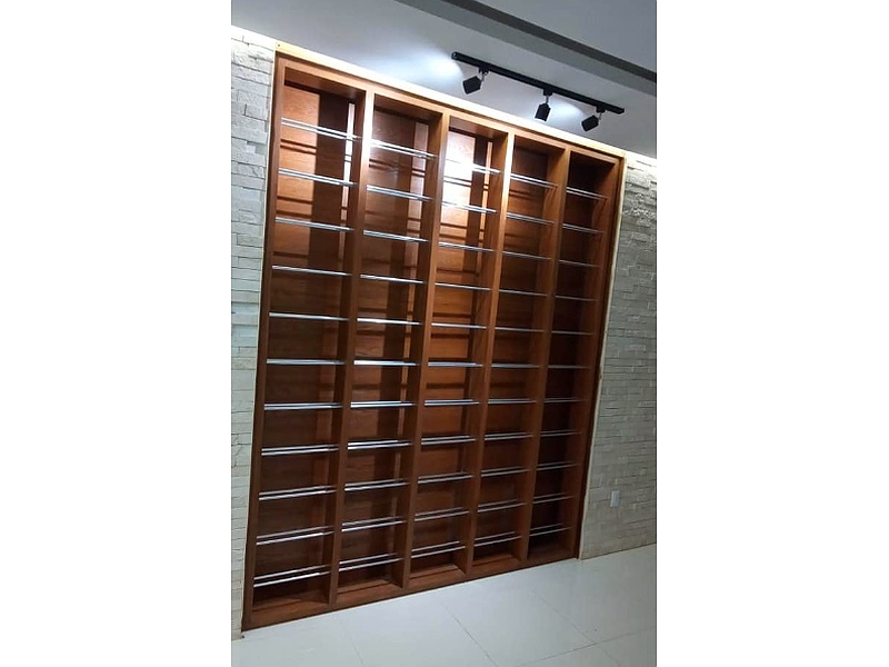 Exhibidor de licores Madera México