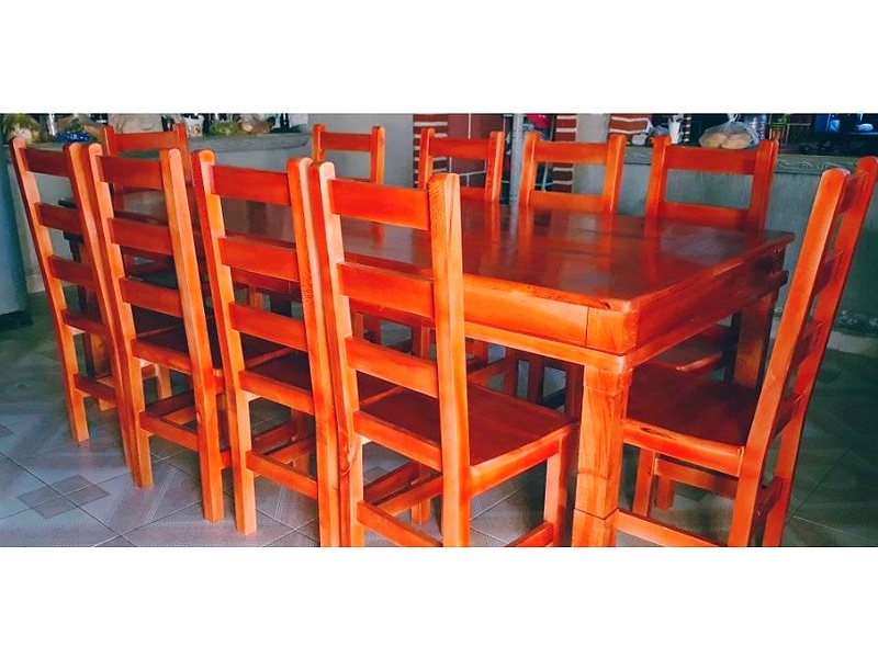 Comedor de madera de diez puestos Mexico