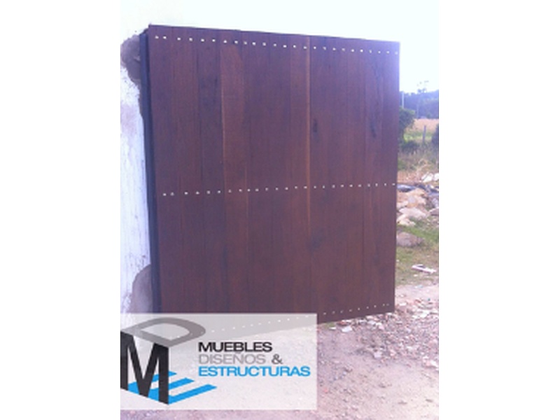 Puerta de entrada madera solida Mexico 