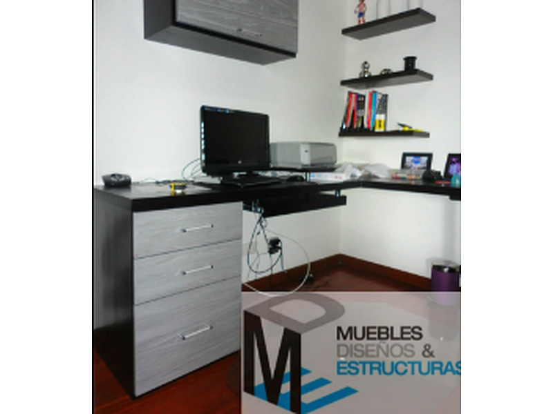 Escritorio madera Gris Mexico 