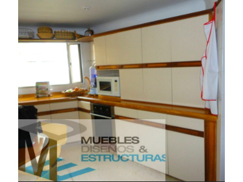 Mueble cocina madera Blanco Mexico