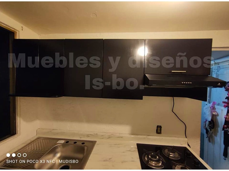 Gabinete de Cocina Color Negro México