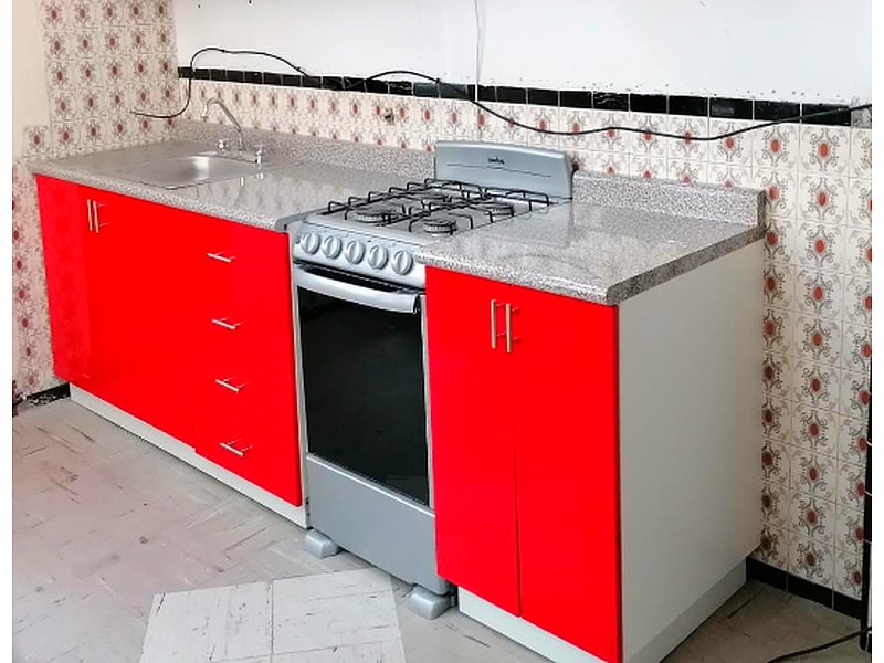 Mueble de Cocina con Cubierta en Granito México