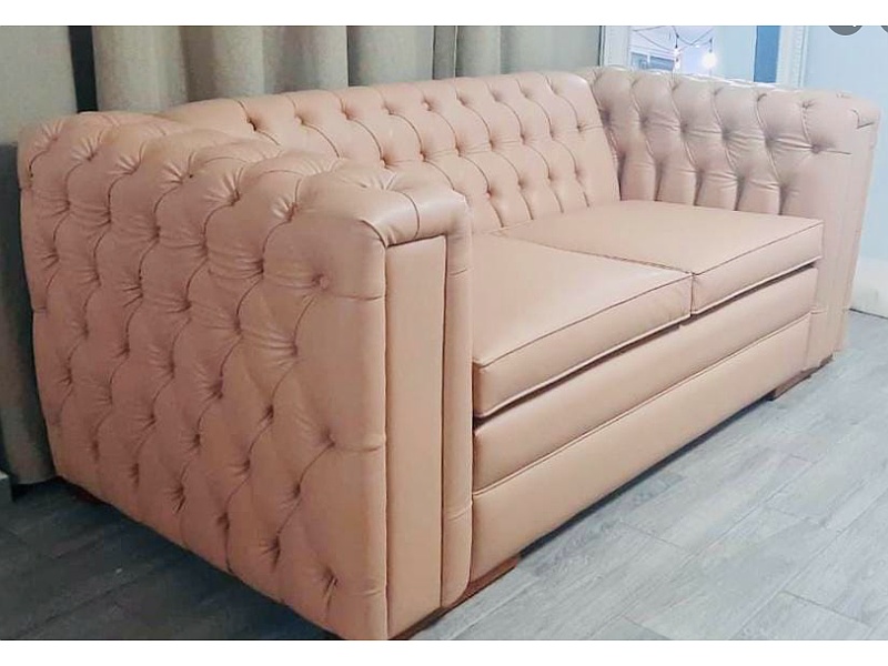 sillón rosa México Muebles Tres Palacios