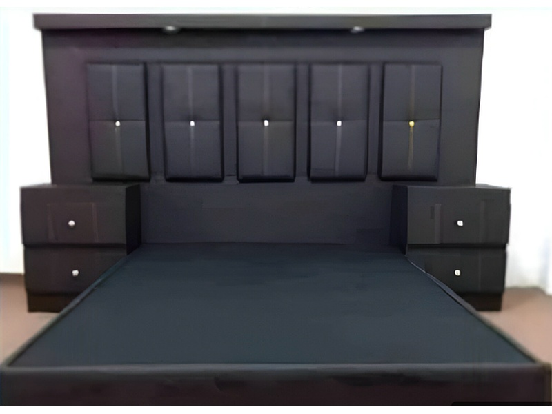 Cama con 2 luces México 