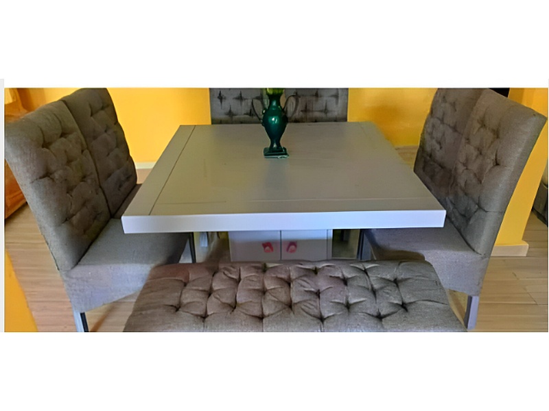 Juego de comedor café claro México