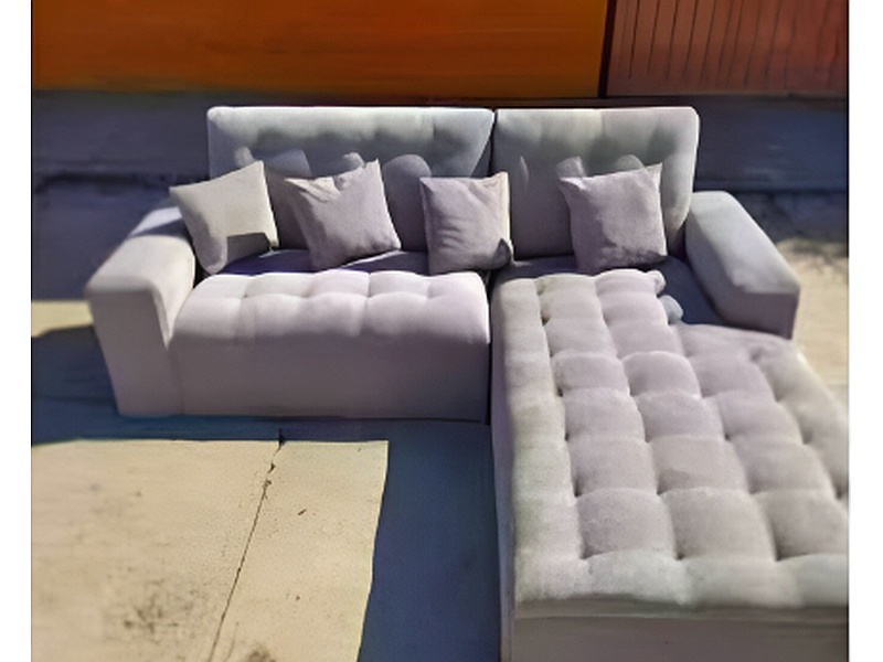 Sofá esquinero beige México
