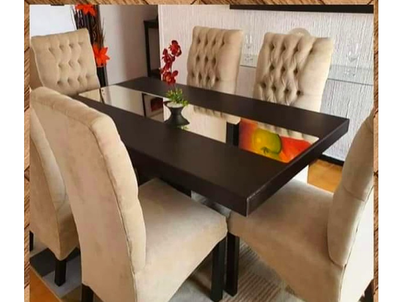 Juego de comedor beige México
