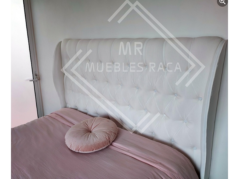cama tapizada CDMX Muebles Raca