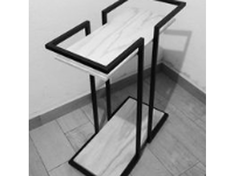 Estantería de madera en blanco México MENDOJA