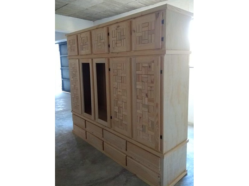 Ropero Madera Natural México
