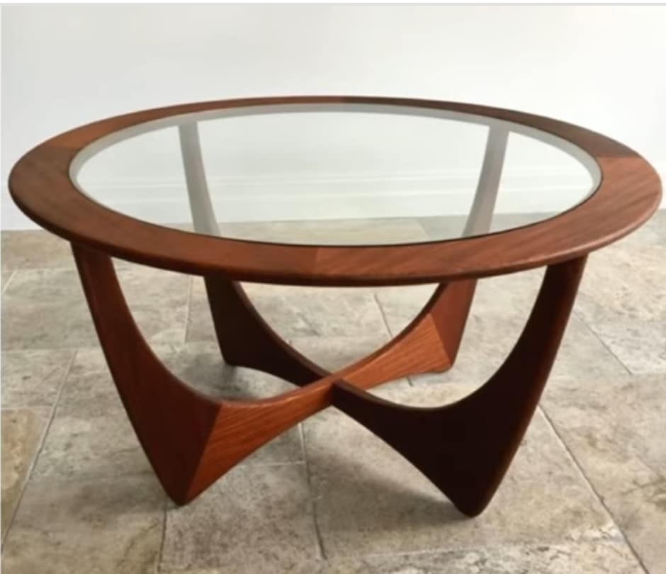 Mesa de madera con vidrio México