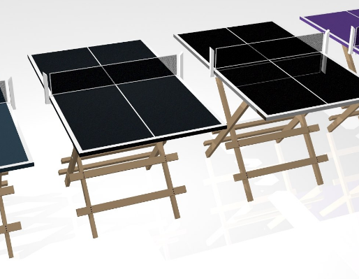 Mesa ping pong Puebla Muebles Papi