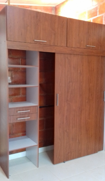 Closet madera Morelos Muebles Papi