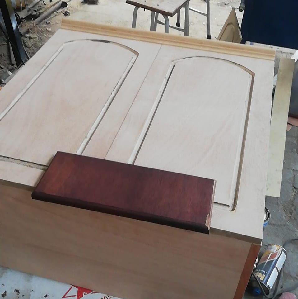 Muebles modulares de madera