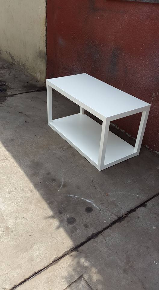 Mesa Centro Blanco Mexico Muebles sobre diseño Mirsan 