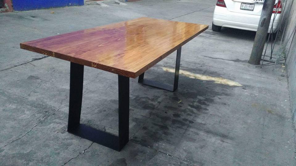 Mesa Centro Madera Mexico Muebles sobre diseño Mirsan 