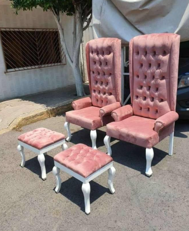 Silla Piel Rosa Mexico Herrols