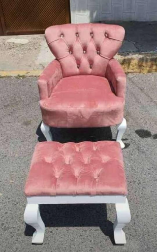 Silla Mesita Forrada Mexico Herrols