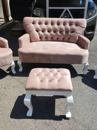 Sofa Piel Beige Mexico Herrols