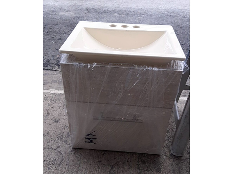 lavabo beige México Casa Era muebles para baño