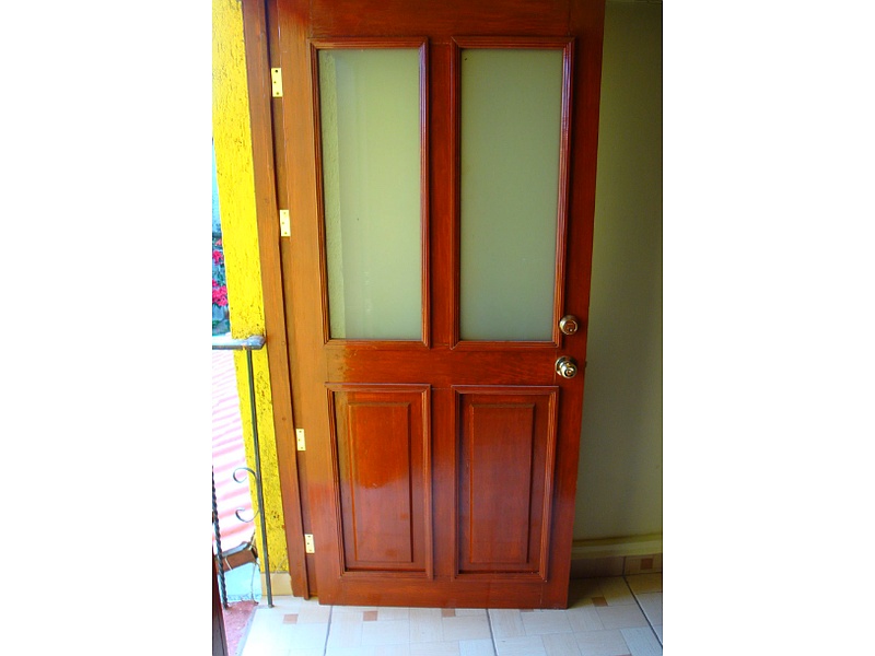 Puerta entablerada CDMX Marck Ebanisteria muebles sobre diseño