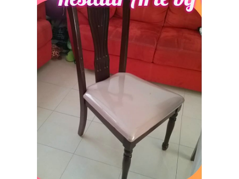 SILLA DE MADERA ESTILO PROVENZA MEXICO