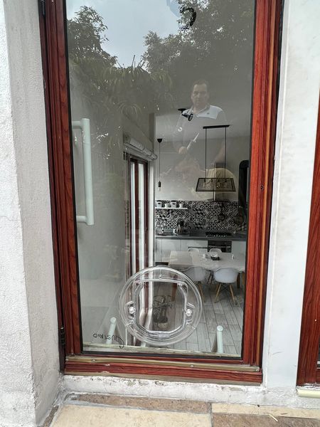 puerta para gato en cristal templado 6mm CDMX
