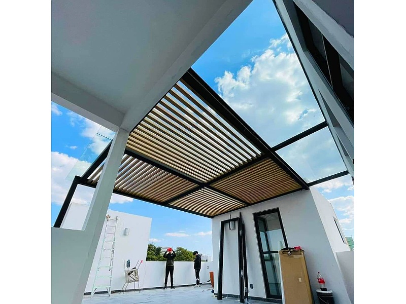 Pérgola de Madera México